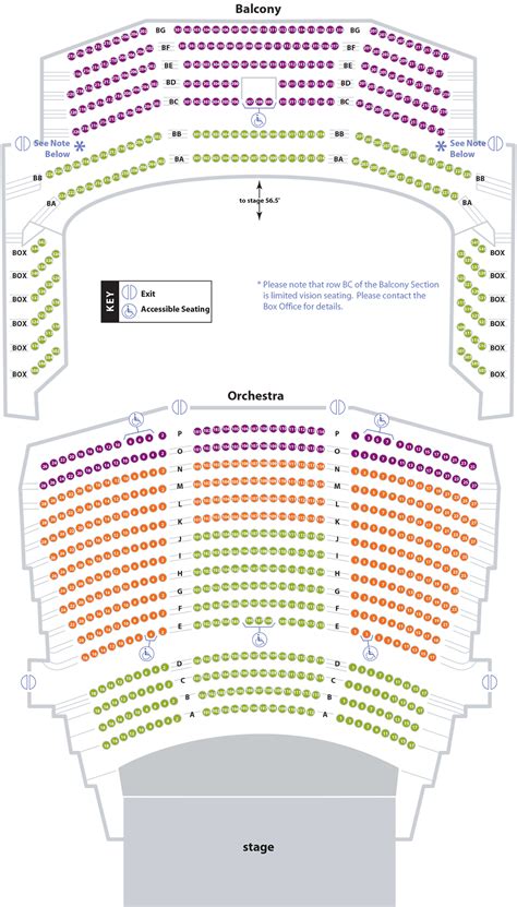 The Monument Fine Arts Theatre Seating Chart