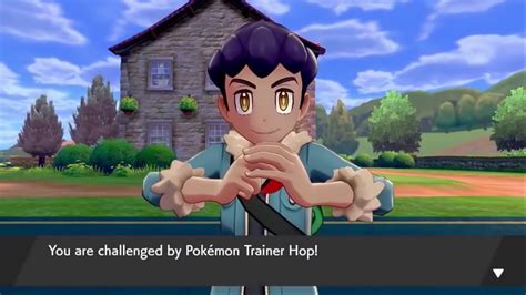 Pokémon Sword Shield Battle Rival Hop Official with some SFX YouTube