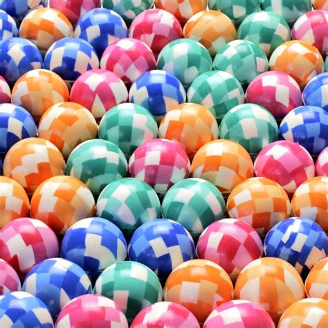 100pcs Bouncy Balls Bulk 27mm 106 Color Sport Bouncing Balls Party