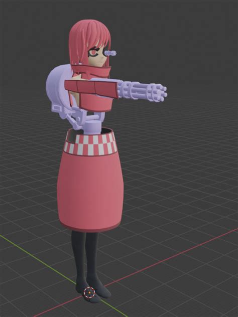 Sentry Anime Styled Team Fortress 2 Projects