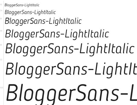 Free Font Blogger Sans By Firstsiteguide