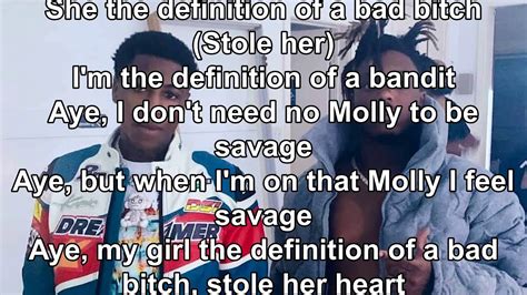 Nba Youngboy Ft Juice Wrld Bandit Lyrics Youtube