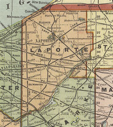 Read 6 reviews from the world's largest community for readers. LaPorte County, Indiana, 1908 Map, Michigan City
