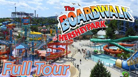 The Boardwalk Water Park At Hersheypark Full Tour May Youtube