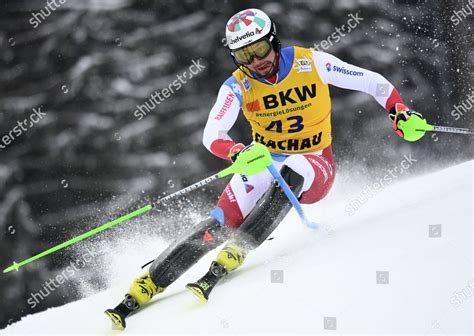 Luca Aerni Switzerland Action During First Editorial Stock Photo