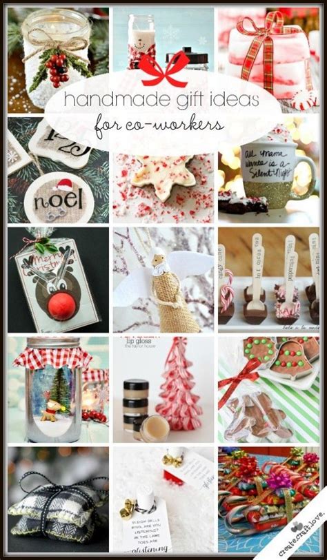 20 Handmade Gift Ideas For Co Workers Create Craft Love Diy Gifts