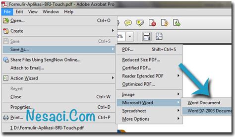 Konversi dwg membutuhkan beberapa detik. Cara Merubah PDF ke Word atau Excel - Nesaci