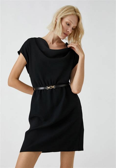 Платье Koton цвет черный Rtlacc886001 — купить в интернет магазине