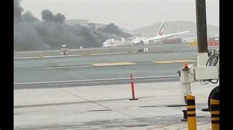 Breaking News Emirates Airlane Crash Landing At Dubai Airport Flight