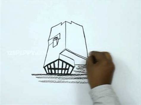 How to Draw a House in Top View - YouTube