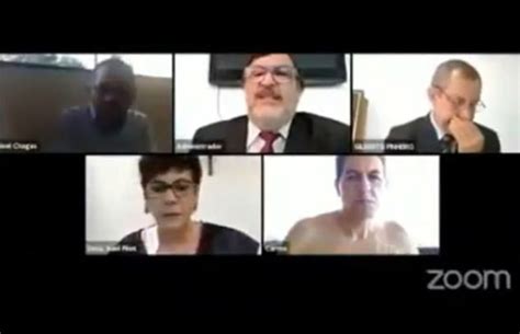 Judge Working From Home Appears Half Naked During Live Streamed Court