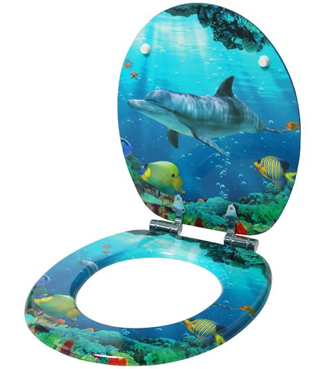 Soft Close Toilet Seat Dolphin