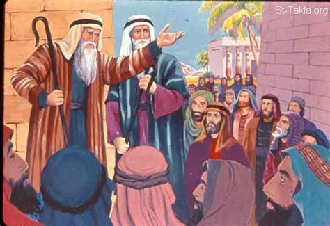Moses And Aaron Gather The Israelite Elders Truth Snitch