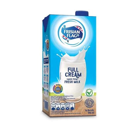 Jual Frisian Flag Uht Full Cream Ml Susu Shopee Indonesia