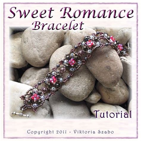 Romantic Beaded Lacy Bracelet Sweet Romance Bead Weaving Tutorials