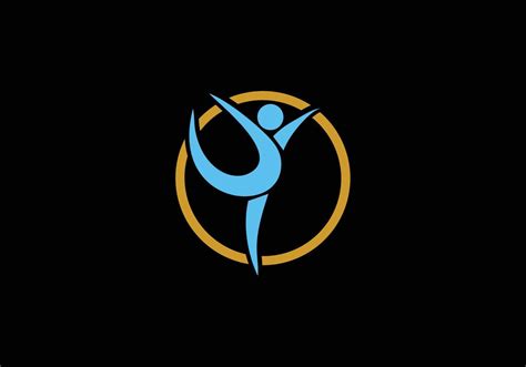 Fitness Sport Gym Logo Diseño Elegante Plantilla Vectorial Logotipo De