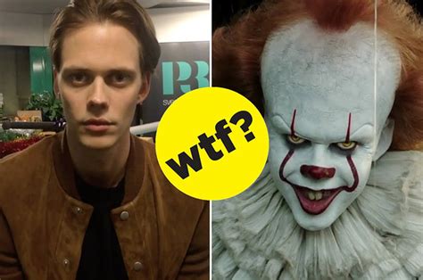 Bill Skarsgård Pennywise It Star Bill Skarsgard Describes How His