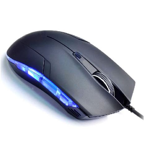 Gaming Game Mouse Optical 1600 Dpi Usb Wired For Games Pc Laptop New
