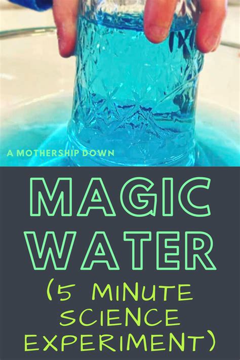 This Water Suspension Science Experiment For Kids Is Simple Quick And