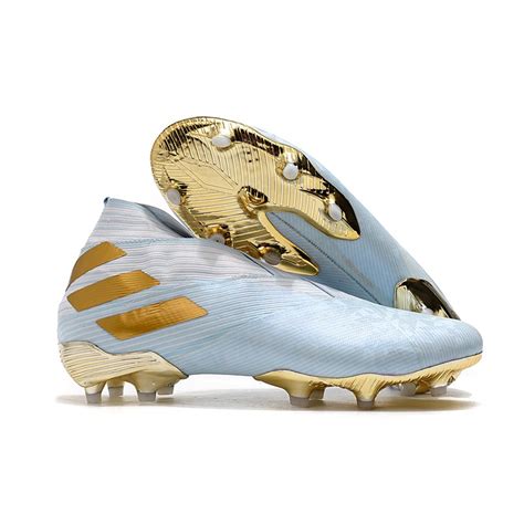Top Adidas Nemeziz 19 Fg Soccer Cleats Bold Aqua Gold