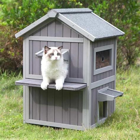 Outdoor Cat House For Winter