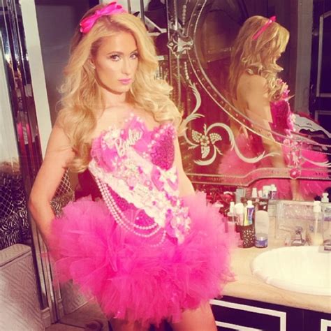 Paris Hilton Dresses Up As Barbie Metro News