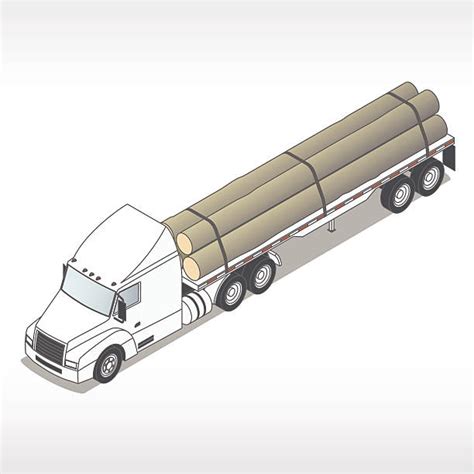 Best Logging Truck Illustrations Royalty Free Vector Graphics And Clip Art Istock