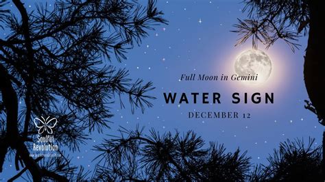You Must Do This First Water Sign Dec 12 Gemini Full Moon Youtube