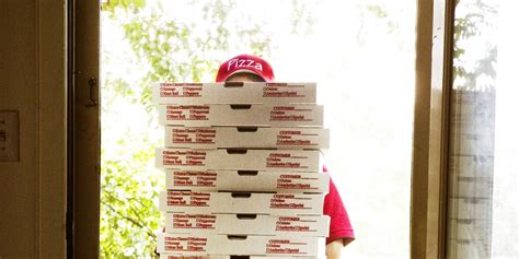 Pizza Delivery Person So Yummy