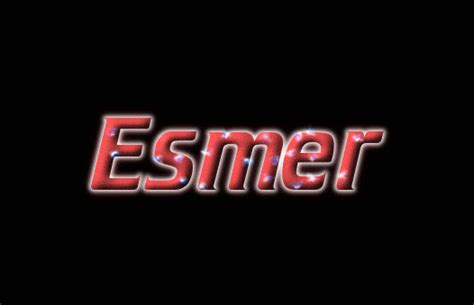 Esmer Logo Outil De Conception De Nom Gratuit à Partir De Texte