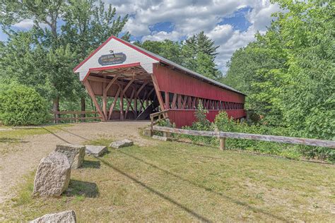 Swift River Covered Bridge Conway New Hampshire Photograph