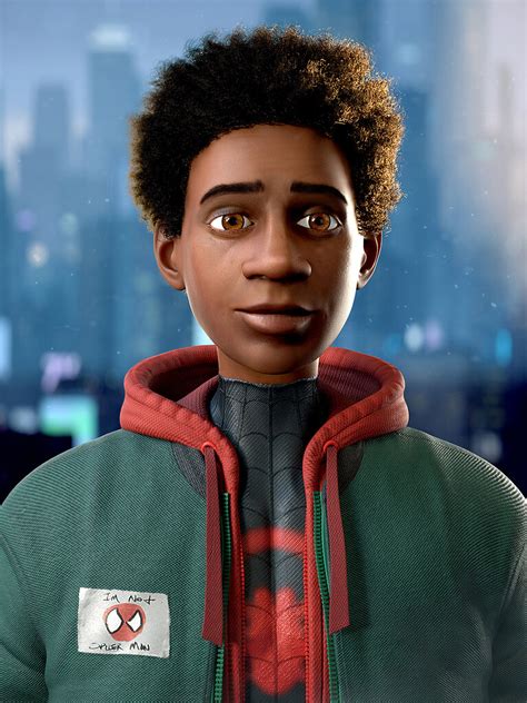 Miles Morales Spider Man Into The Spider Verse Zbrushcentral