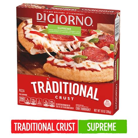 Digiorno Supreme Traditional Crust Frozen Pizza 10 Oz Box 10 Oz