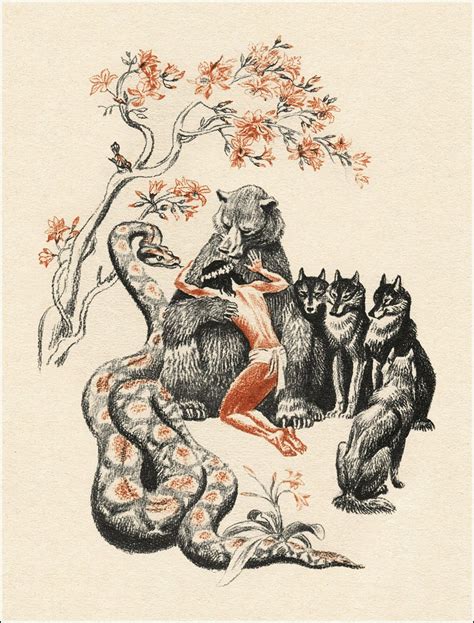 the jungle book by rudyard kipling mowgli illustrator sergey artyushenko 1986 rudyard