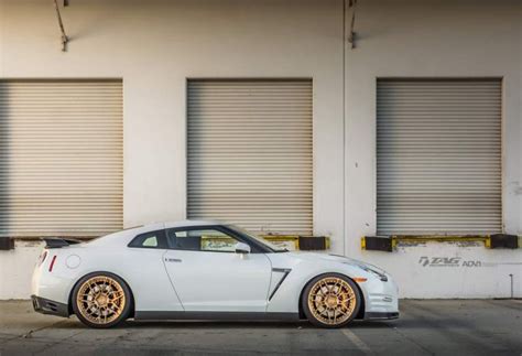 Nissan Gtr R35 Adv1 Wheels Forged Custom Light Weight Racing Bronze