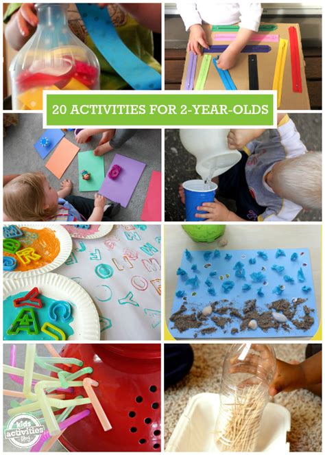 20 Quick & Easy Activities for 2 Year Olds