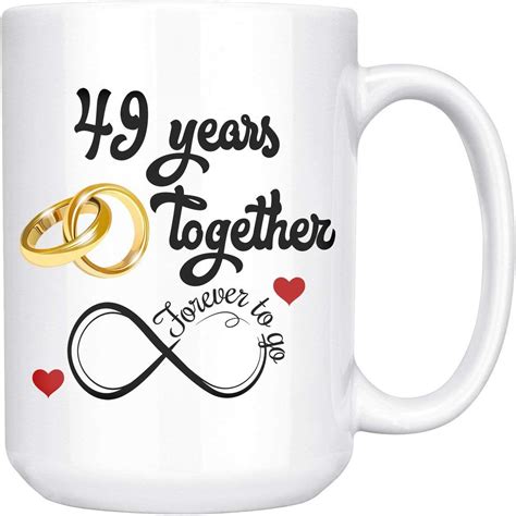 49th Wedding Anniversary T For Him And Her 49th