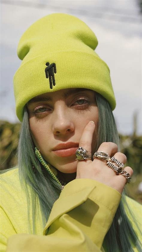 Billie Eilish Aesthetics Green Wallpapers Wallpaper Cave