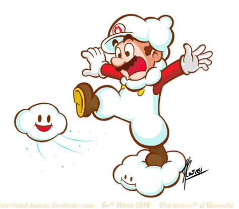 Cloud Mario By Mkdrawings On Deviantart