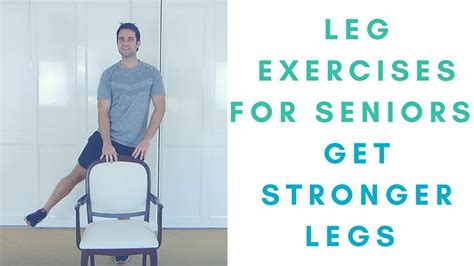 Leg Strengthening Exercises For Seniors Decrease Knee Pain More Life Health YouTube