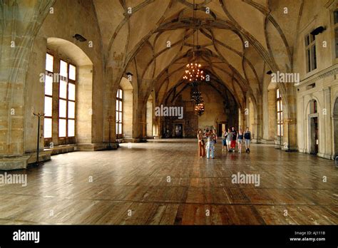 Prague Castle Interior Czech Republic Stock Photo Alamy