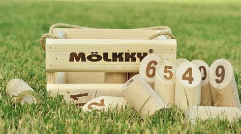 mölkky the lawn game from finland rollors outdoor yard game