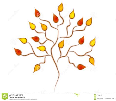 Fall Autumn Tree Clip Art Royalty Free Stock Photo Image