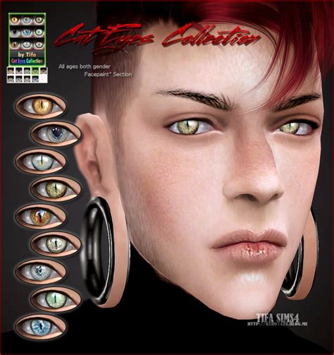 Cat Eyes Colection At Tifa Sims Sims 4 Updates
