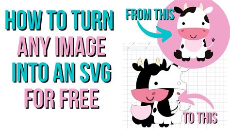 How To Turn A Picture Into An Svg For The Cricut Images