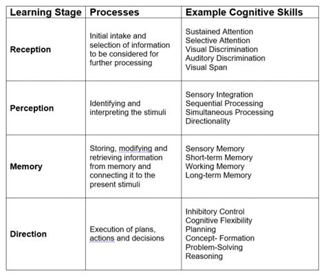 Cognititve Learning Theory