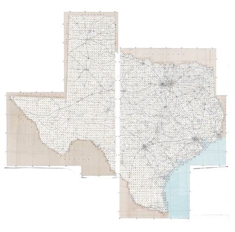 Texas Topographic Map Index