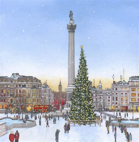 Trafalgar Square Christmas Tree The Best Christmas Lights In London