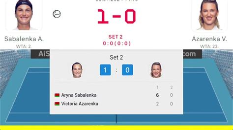 Aryna Sabalenka Vs Victoria Azarenka Live 2024 Wta Brisbane International Semifinals Youtube