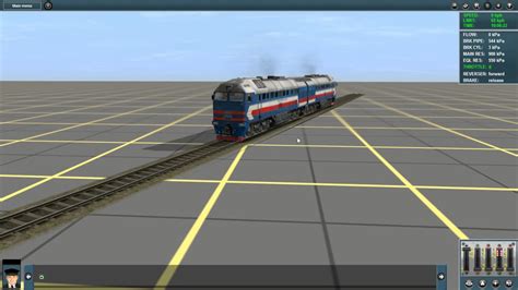 2ТЭ116У 0190 в игре Trainz Simulator 2012 Youtube